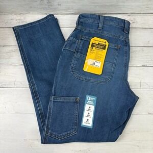 Carhartt Women's Blue Relaxed Fit Jeans